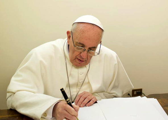 papa francisco Carta